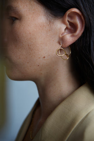 Cirrus Earrings | Gold Plated