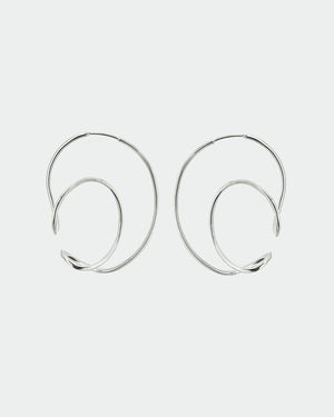 Gracilis Earrings | Silver