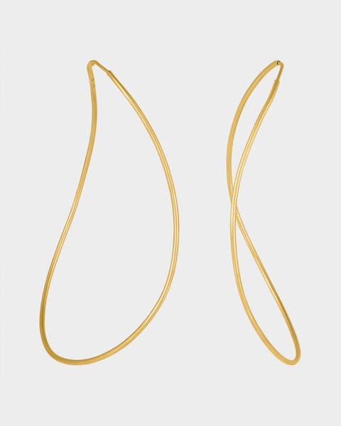 Silhouette Earrings | Gold Plated | BAR Jewellery