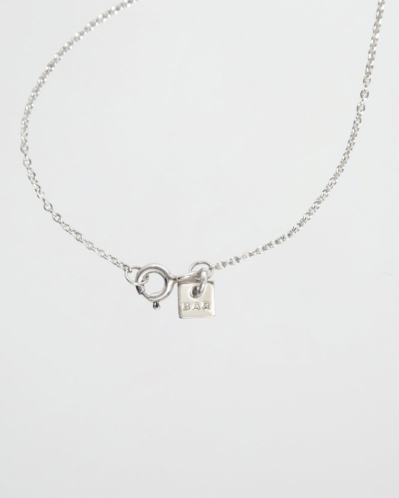 Solid Silver Chain with Tag
