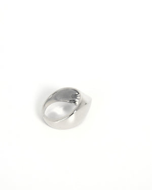 BAR Jewellery Sustainable Calla Ring In Silver