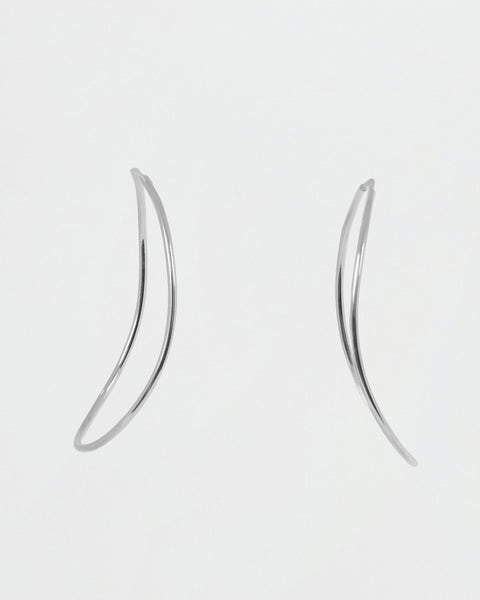 Contour Earrings | Silver | BAR Jewellery