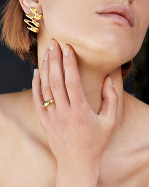 Orb Ring | Gold Plated