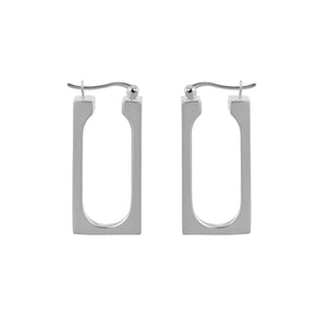 Angle Earrings | Silver (Sample Sale)