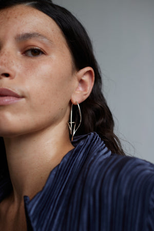 Flora Earrings | Silver