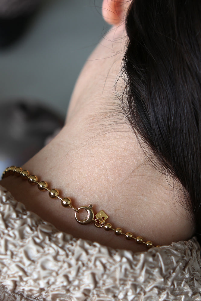 Droplet Necklace | Gold Plated