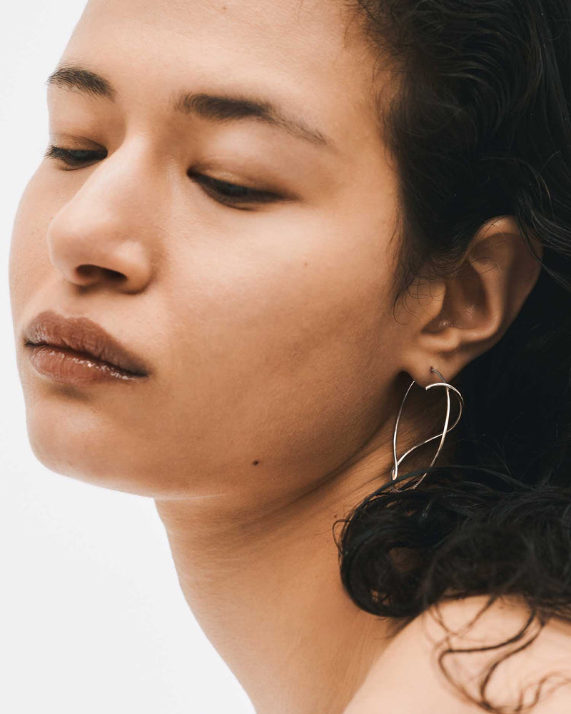 Mirage Earrings | Silver