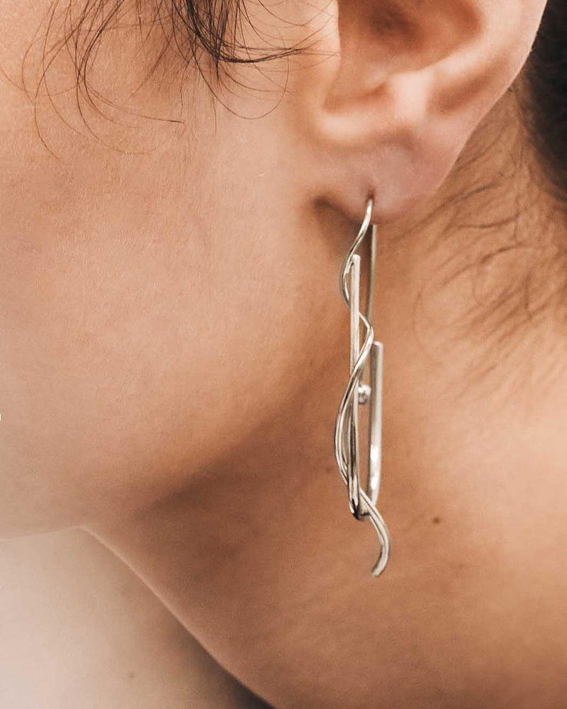 Aurelia Earrings | Silver