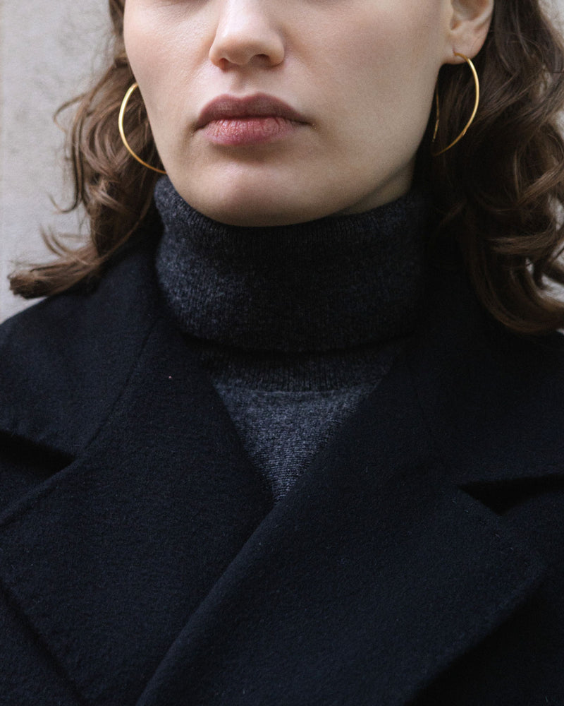 Contour Earrings | Gold Plated | BAR Jewellery