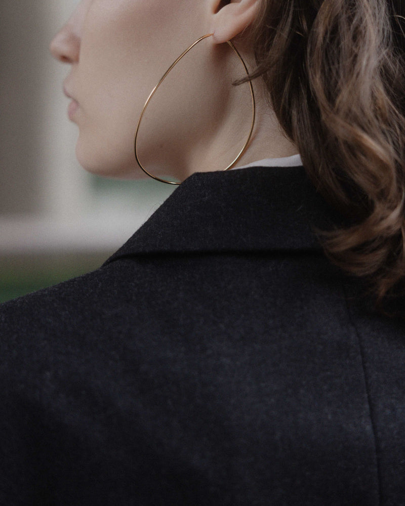 Silhouette Earrings | Gold Plated