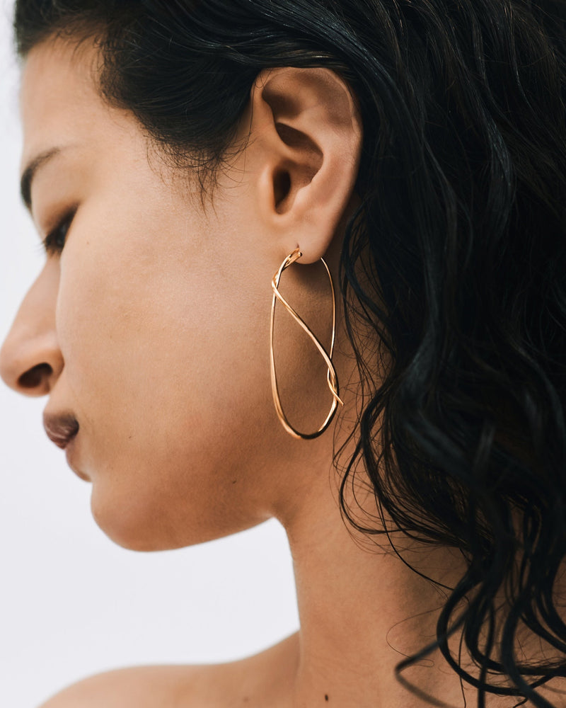 Equilibrium Earrings | Gold Plated