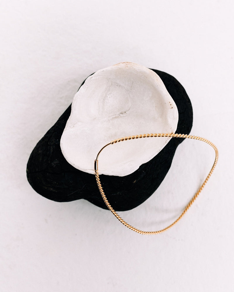 Twisted Silhouette Earrings | Gold Plated