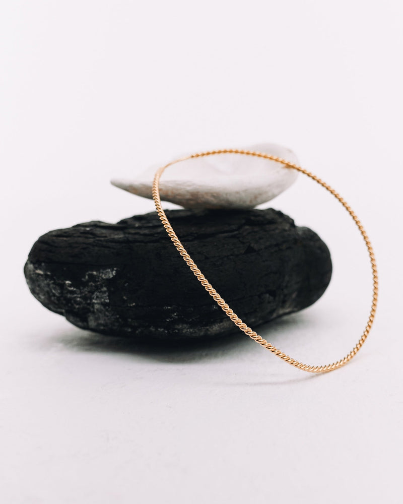 Twisted Silhouette Earrings | Gold Plated