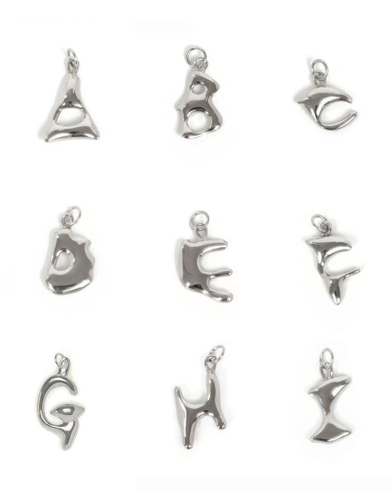 Alphabet Necklace | Silver