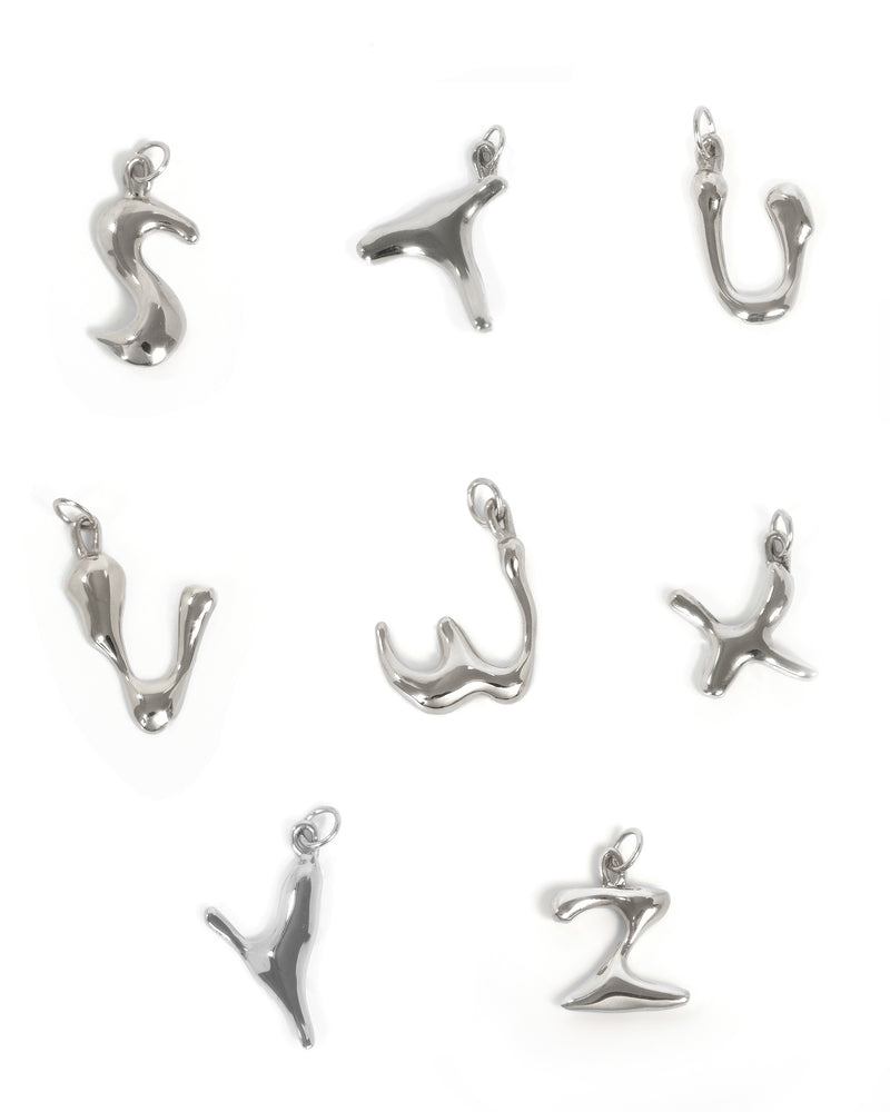 Alphabet Necklace | Silver