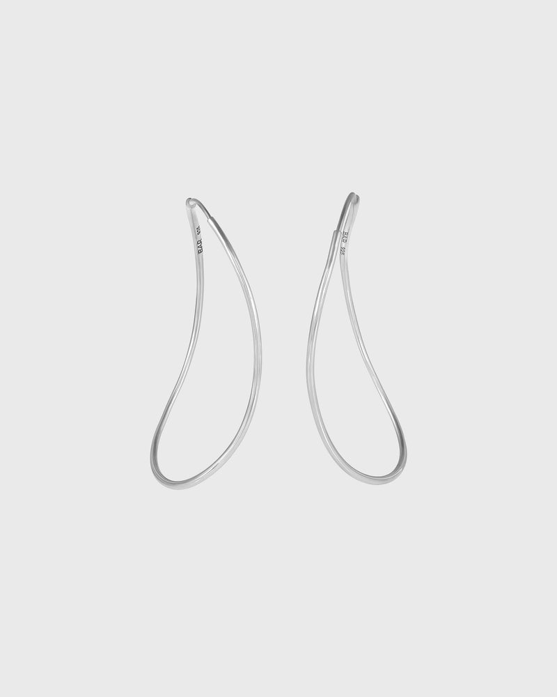 Contour Earrings | Silver | BAR Jewellery