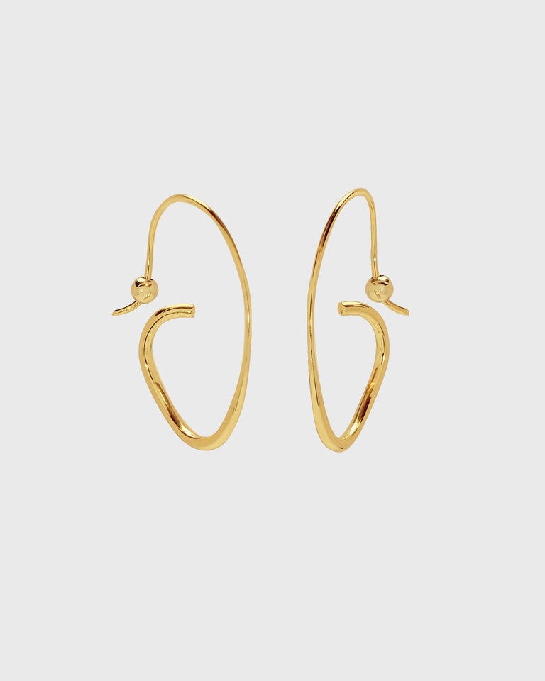 Cove Earrings | Gold Plated