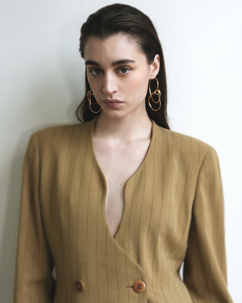 Pivot Earrings | Gold Plated