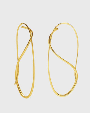 Equilibrium Earrings | Gold Plated