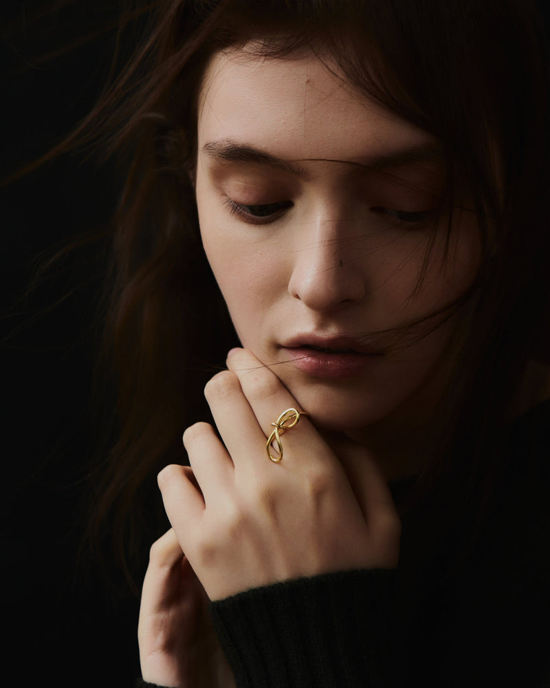 Fiocco Ring | Gold plated