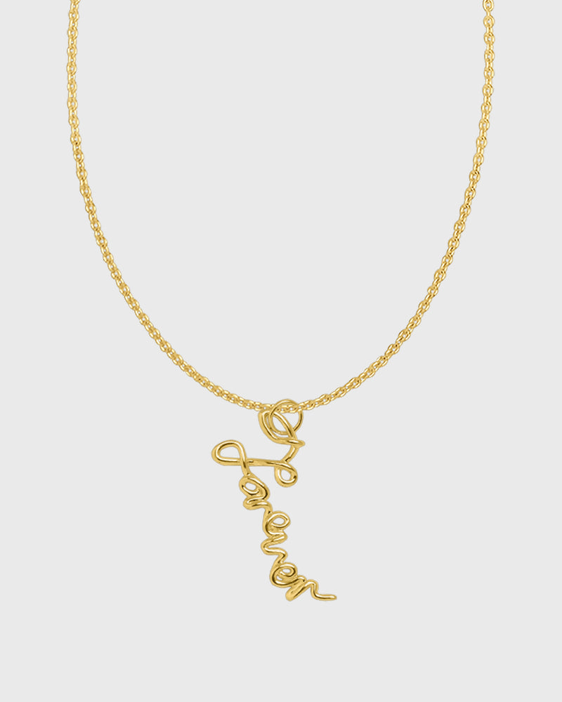 Forever Pendant | Gold plated