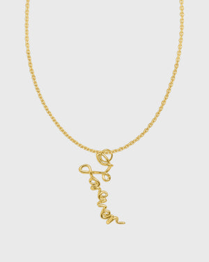 Forever Pendant | Gold plated