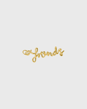 Friends Pendant | Gold plated