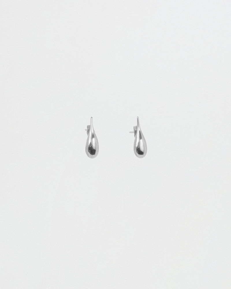 BAR Jewellery Sustainable Ina Stud Earrings In Silver