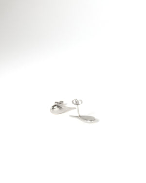 BAR Jewellery Sustainable Ina Stud Earrings In Silver