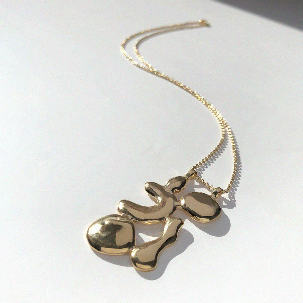 BAR Jewellery Sustainable Link Necklace In Gold