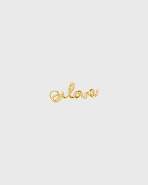 Love Pendant | Gold plated