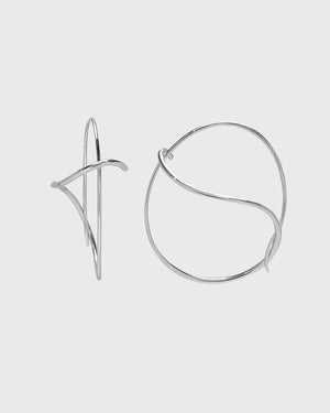 Mirage Earrings | Silver