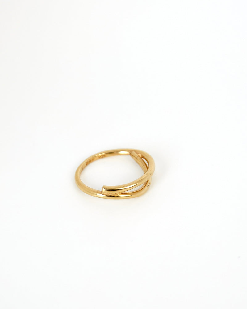 Natural Form Ring | Gold Plated (Sample Sale)