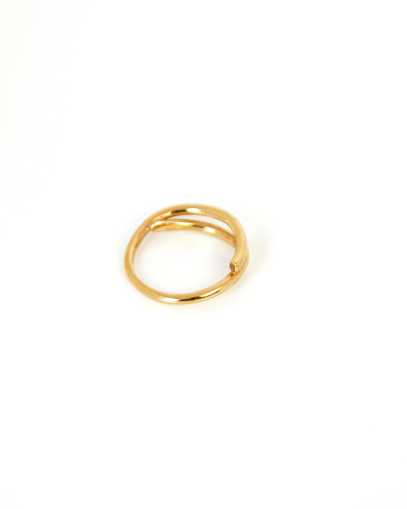 Natural Form Ring | Gold Plated (Sample Sale)