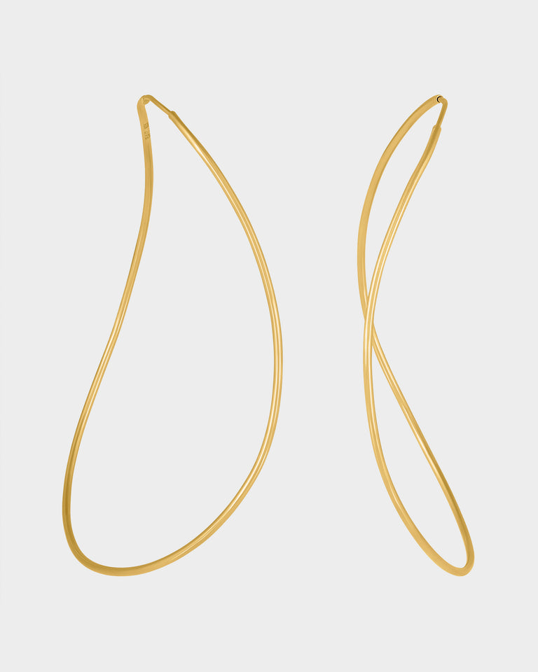 Silhouette Earrings | Gold Plated