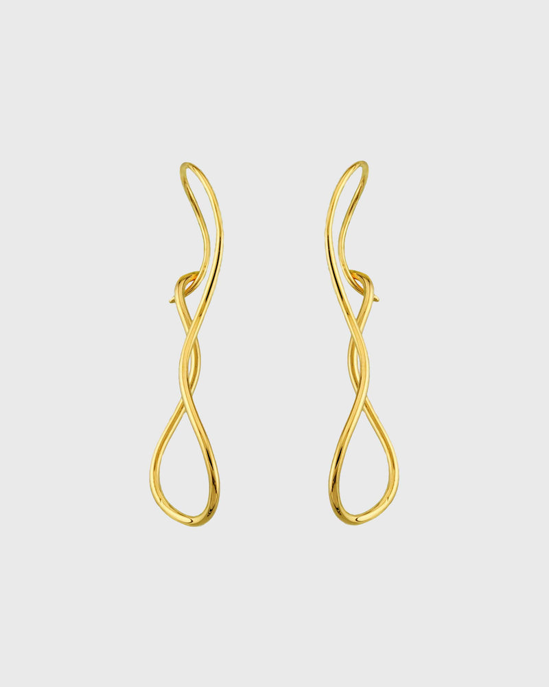 Small Harmony Earrings | Gold Plated