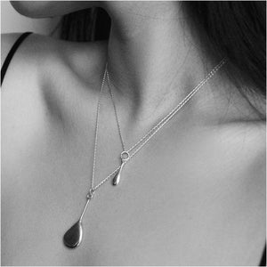 BAR Jewellery Sustainable Ina And Melt Necklaces In Silver