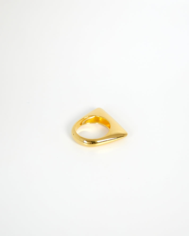 Angle Ring | Gold Plated