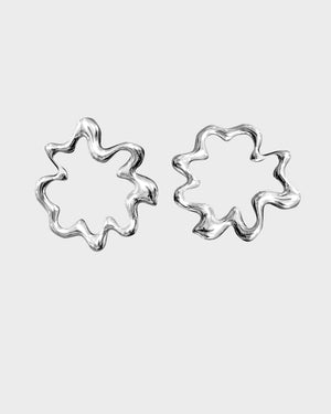 Blossom Earrings | Silver