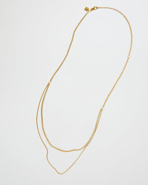 BAR Jewellery Sustainable Cascade Necklace In Gold