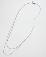 BAR Jewellery Sustainable Cascade Necklace In Recycled Sterling Silver