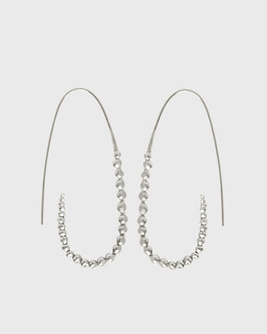 Chiaroscuro Earrings | Silver