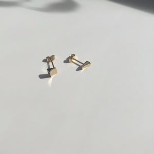 
            
                Load image into Gallery viewer, Sustainable Gold Coppia Earrings made by BAR Jewellery
            
        