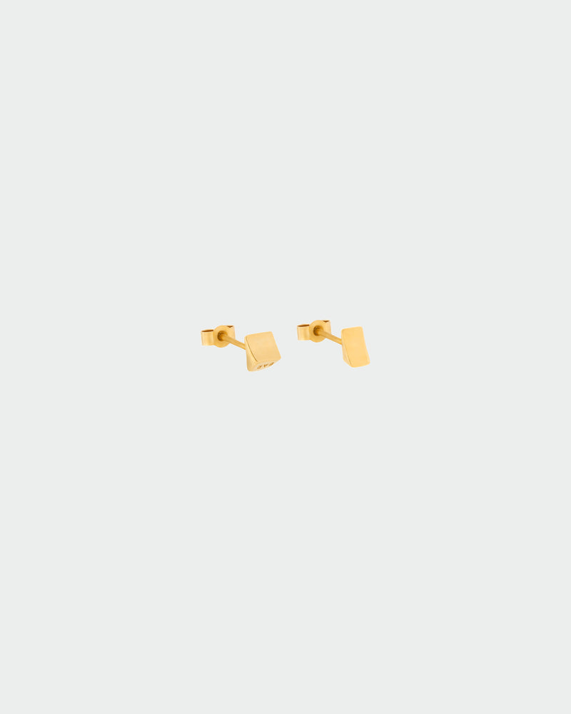 Sustainable Gold Coppia Earrings made by BAR Jewellery