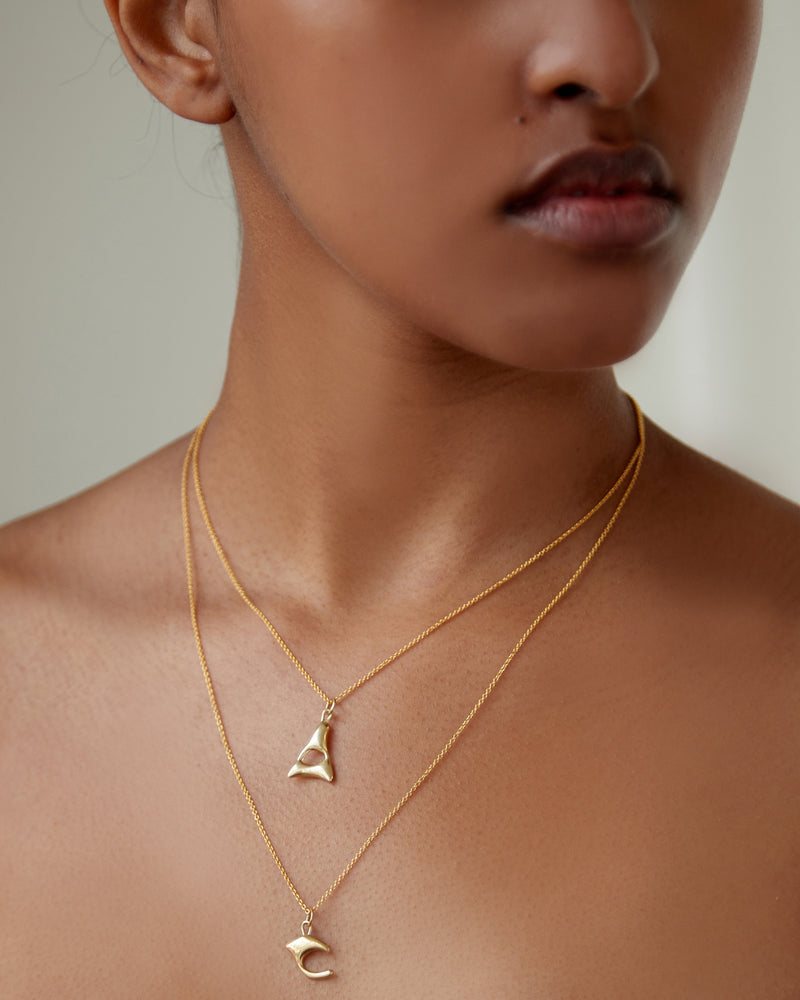 Alphabet Necklace | Gold Plated