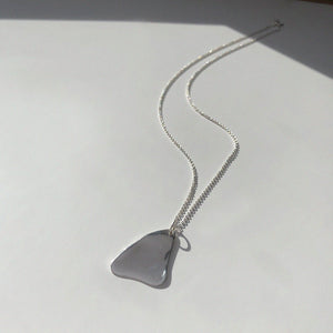 BAR Jewellery Sustainable Flux Necklace In Recycled Sterling Silver