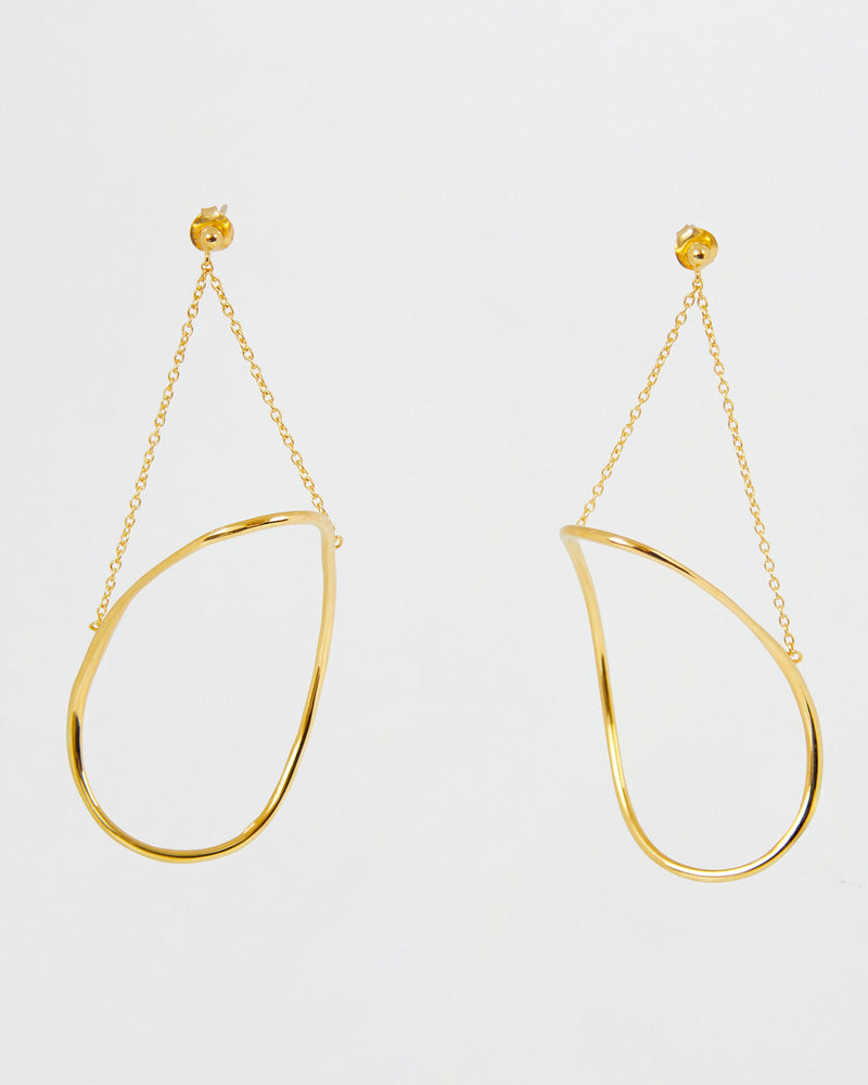 Glide Earrings | Gold Plated