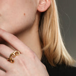 BAR Jewellery Sustainable Ember Ring In Gold