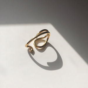 Rhythmic Twist Ear Cuff | Gold Plated (Sample Sale)