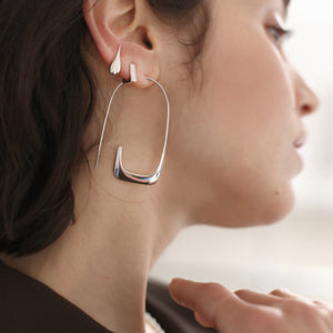 Dive Earrings | Silver (Sample Sale)